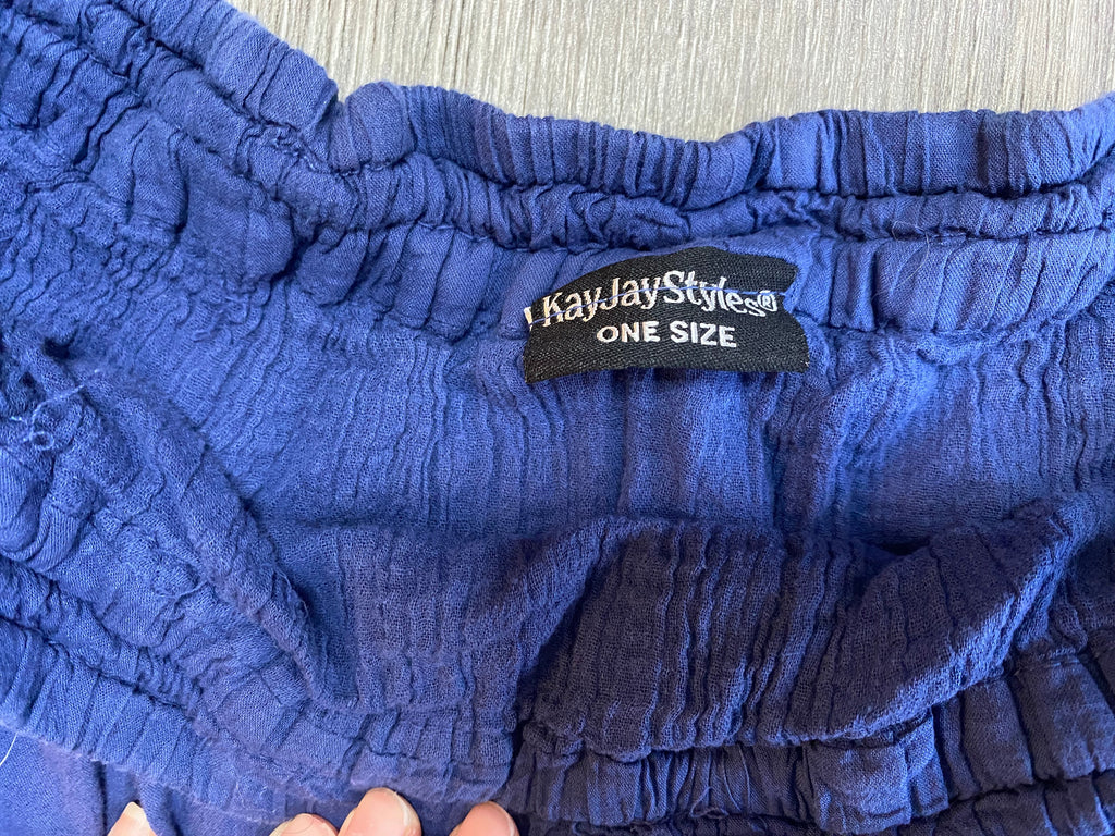 Blue Short Skirt