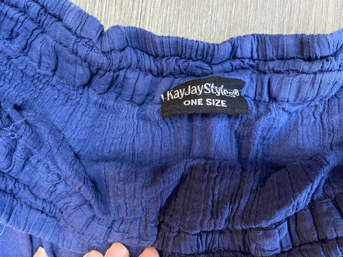 Blue Short Skirt