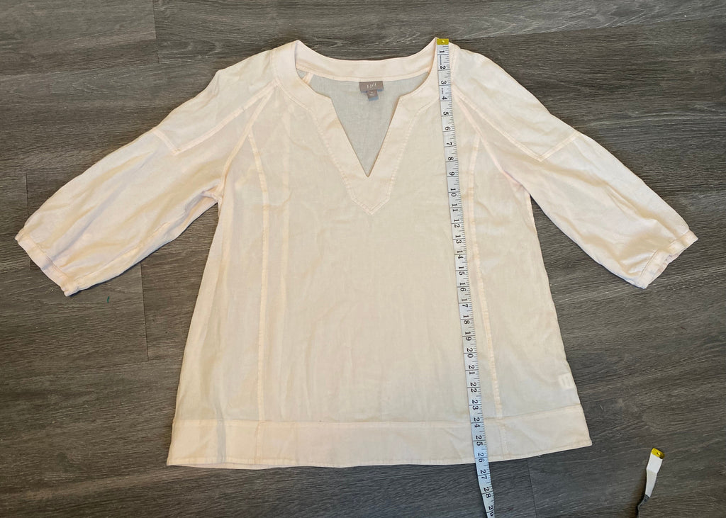 White V-neck Base Shirt