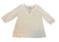 White V-neck Base Shirt