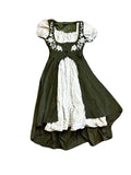 Green Overdress with Chemise