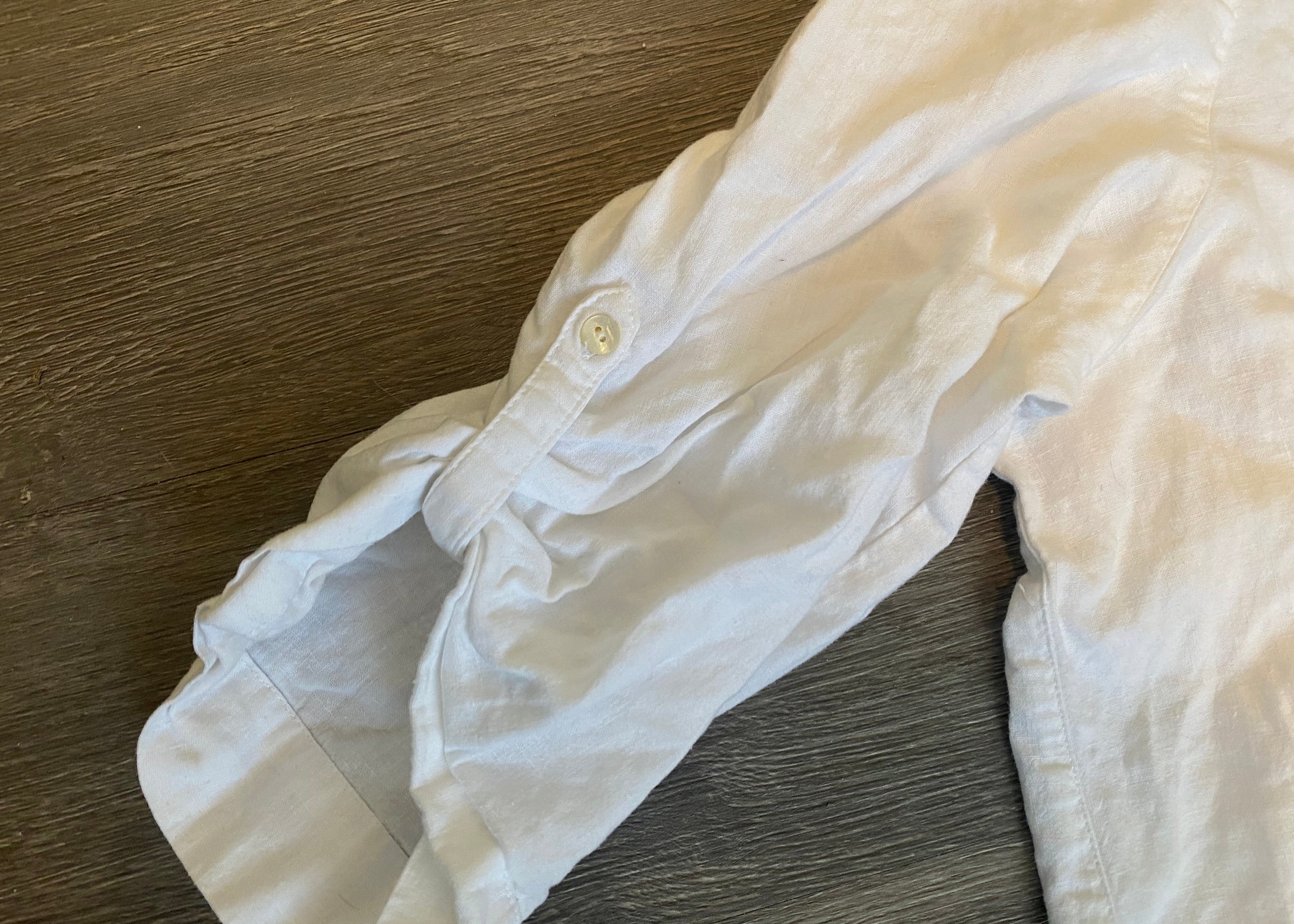 White Button Up Base Shirt