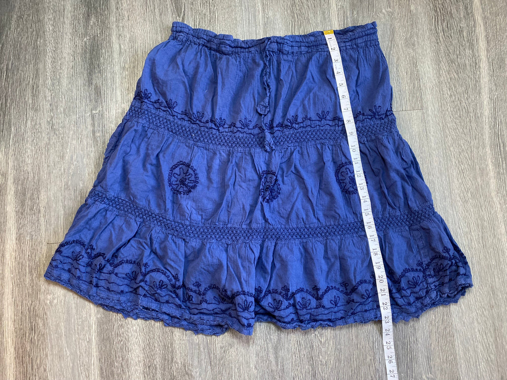 Blue Short Skirt