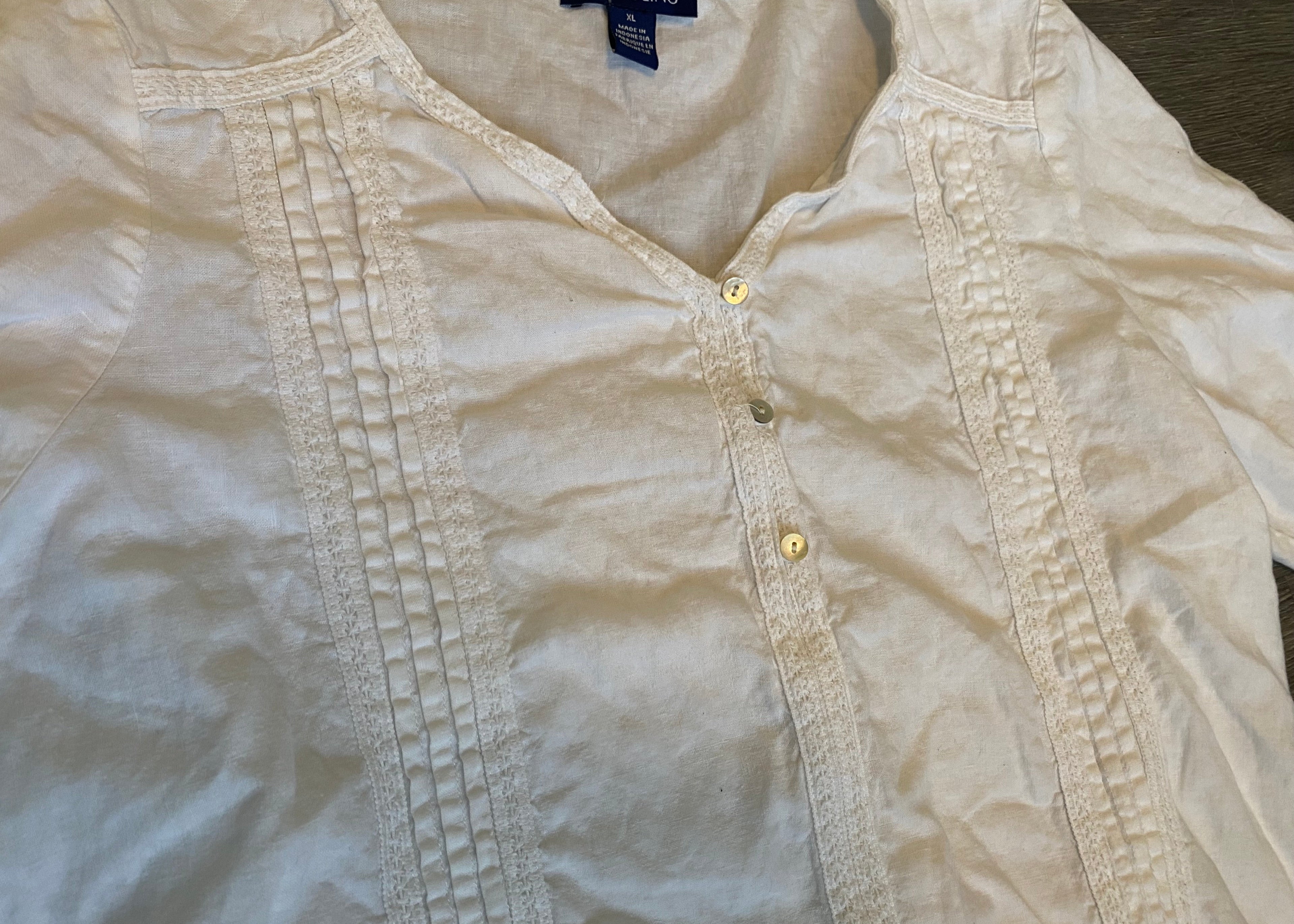 White Button Up Base Shirt