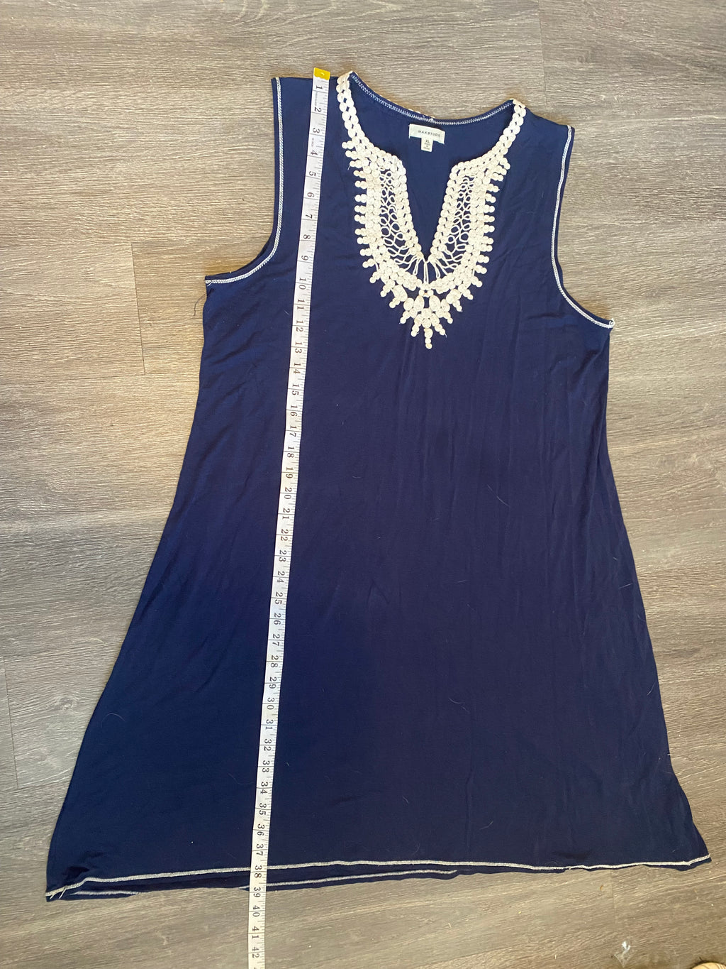 Blue Sleeveless Dress