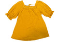 Mustard Square Neck Top