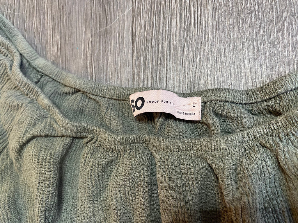 Ren Faire Top with Waist Belt