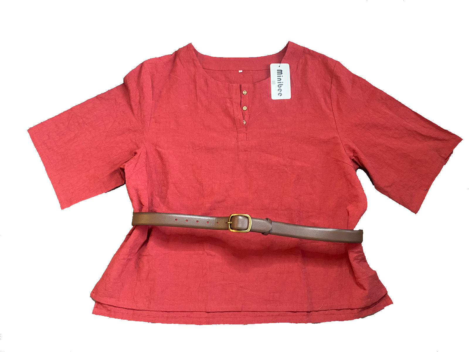 Mens Ren Faire Base Shirt w/Belt