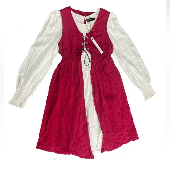 White Dress with Overdress