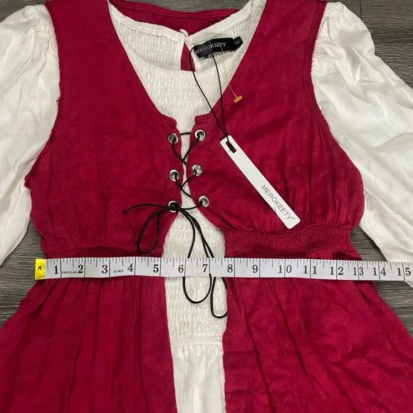 White Dress with Overdress