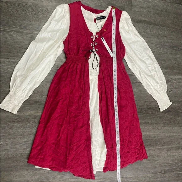 White Dress with Overdress